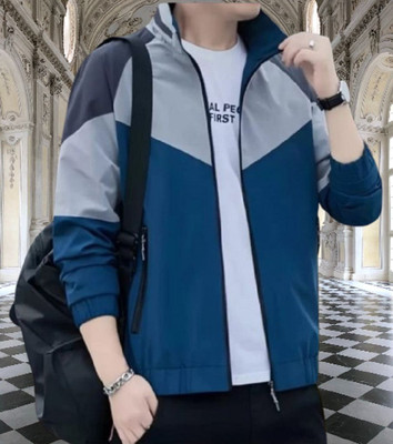 JH FASHIONS Full Sleeve Colorblock Men Jacket