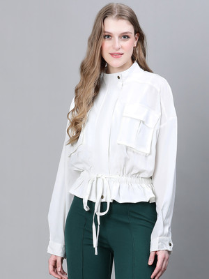 OXOLLOXO Full Sleeve Solid Women Jacket