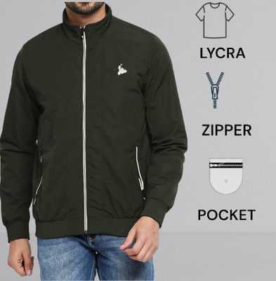 TEES SPORTS Full Sleeve Solid Men Jacket
