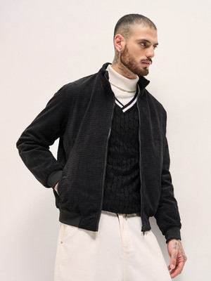 THE BEAR HOUSE Full Sleeve Solid Men Jacket