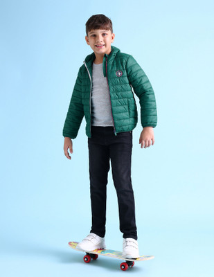 U.S. POLO ASSN. Full Sleeve Solid Boys Jacket