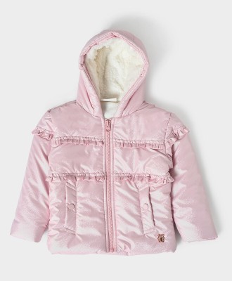 Mi Arcus Full Sleeve Solid Baby Girls Jacket