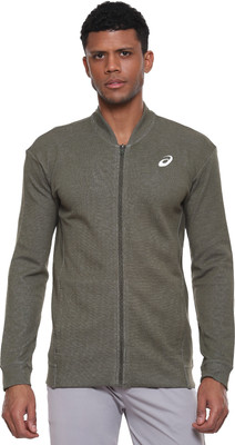 Asics Full Sleeve Self Design Men Jacket