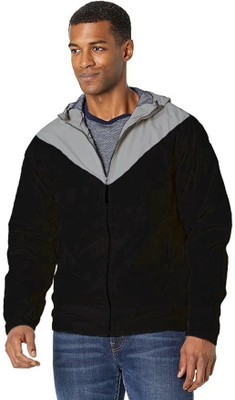 Eddicted Full Sleeve Colorblock Men Jacket
