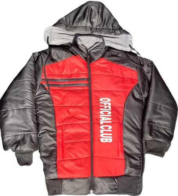 official club Full Sleeve Striped Boys Jacket