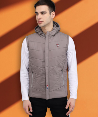 DUCOHIVE Half Sleeve Solid Men Jacket