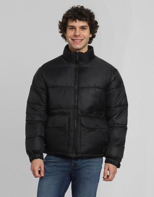 American Eagle Full Sleeve Solid Men Jacket