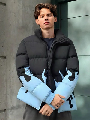 Eddicted Full Sleeve Printed Men Jacket
