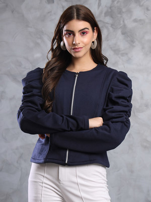 TANDUL Full Sleeve Solid Women Jacket