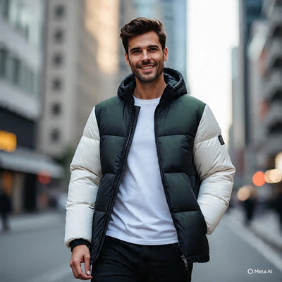 SYDNEY HILLS Full Sleeve Solid Men Jacket