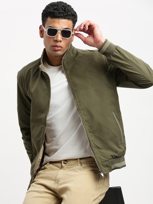 SHOWOFFFF Full Sleeve Solid Men Jacket