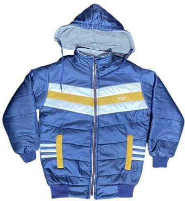 official club Full Sleeve Striped Boys Jacket