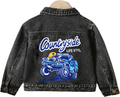 raibacolthing Full Sleeve Solid Girls Denim Jacket