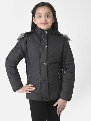 CRIMSOUNE CLUB Full Sleeve Solid Girls Jacket
