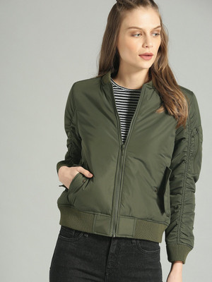 Roadster Full Sleeve Solid Women Jacket
