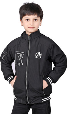 QB CLUB Full Sleeve Printed Boys Jacket