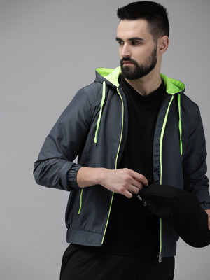 VOXATI Full Sleeve Solid Men Jacket