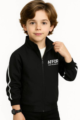 saqlaini traders Full Sleeve Solid Boys Jacket