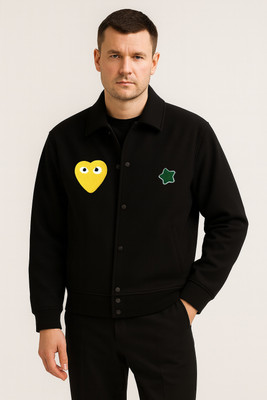 NEET Full Sleeve Applique Men Jacket