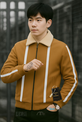 Jammy & Kammo Full Sleeve Striped Men Jacket