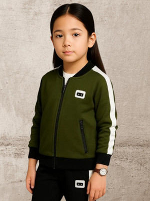 Shozuj Full Sleeve Striped Boys & Girls Jacket