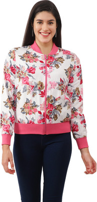 NUEVOSDAMAS Full Sleeve Floral Print Women Jacket