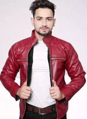 Reksans Full Sleeve Solid Men Jacket