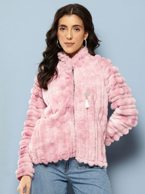 METRONAUT Full Sleeve Self Design Women Jacket