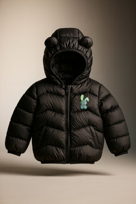 THE LITTLE BUNNY HOP IN STYLE Full Sleeve Solid Boys & Girls Jacket