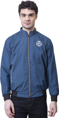 Rozebee Full Sleeve Self Design Men Jacket