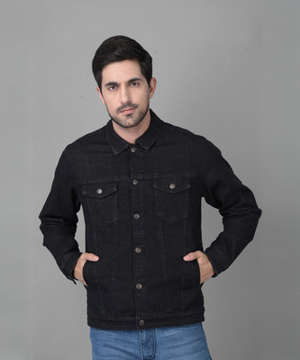 Canary London Full Sleeve Solid Men Denim Jacket