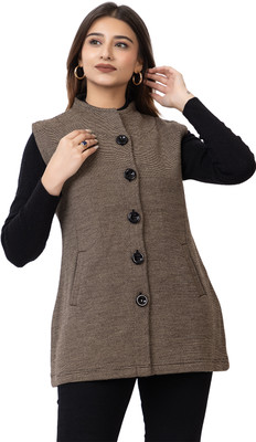 TWENTY ME Sleeveless Solid Women Jacket