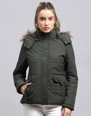 MONTE CARLO Full Sleeve Solid Women Jacket