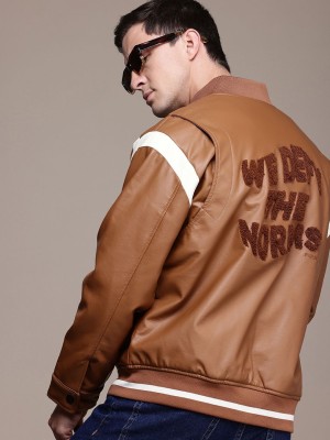 French Connection Full Sleeve Self Design Men Jacket