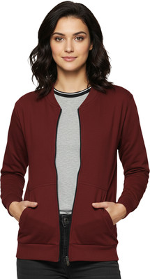 Leotude Full Sleeve Solid Women Jacket