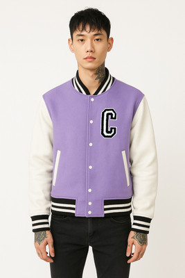 Oiin Full Sleeve Colorblock Men Jacket