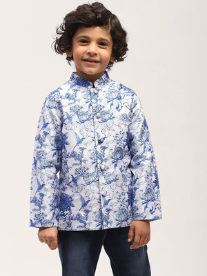 Spunkies Full Sleeve Printed Boys Jacket