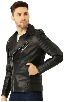 FKSELER Full Sleeve Solid Men Jacket