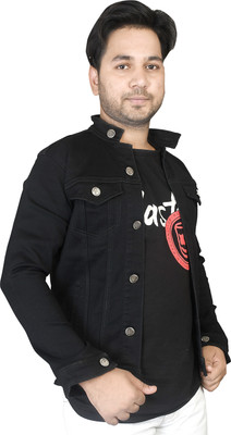 Fandom Collection Full Sleeve Solid Men Denim Jacket