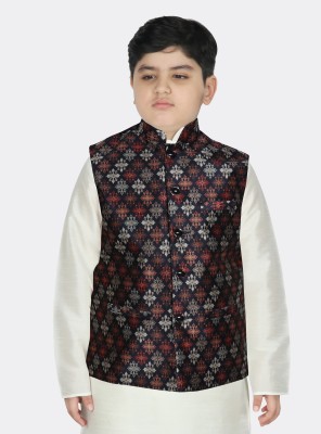 SG YUVRAJ Sleeveless Printed Boys Jacket