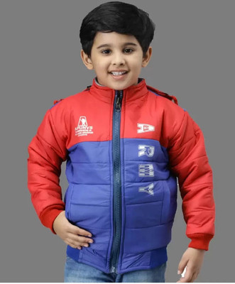 BLACK HUNTER Full Sleeve Printed Boys Jacket