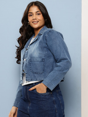 Aarika Full Sleeve Washed Women Denim Jacket
