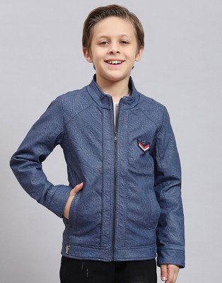 MONTE CARLO Full Sleeve Solid Boys Jacket