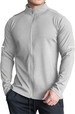 THUSTLER Full Sleeve Solid Men Jacket