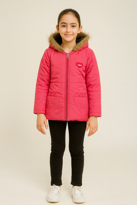 ARHAM TAG Full Sleeve Solid Girls Jacket