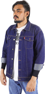 ATHRZ Full Sleeve Self Design Men Denim Jacket