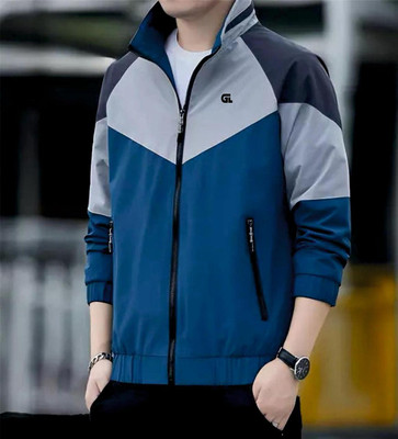 Noorhub Full Sleeve Colorblock Men Jacket