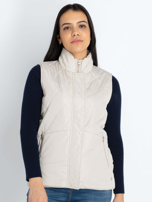 Status Quo Sleeveless Solid Women Jacket