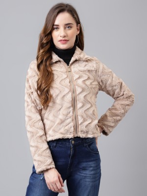 LATIN QUARTERS Full Sleeve Self Design Women Jacket