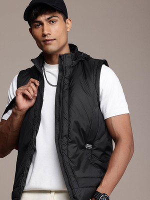 WROGN Sleeveless Solid Men Jacket